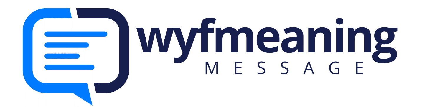 wyf meaning in text logo