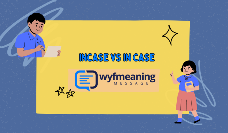 Incase vs In Case