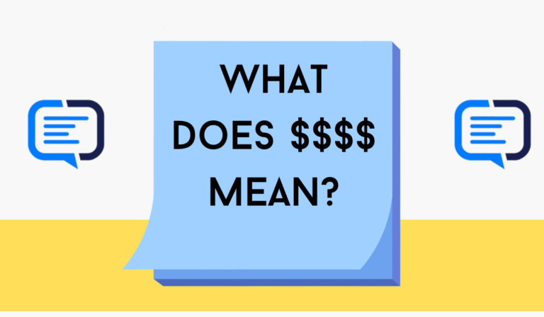What Does $$$$ Mean?