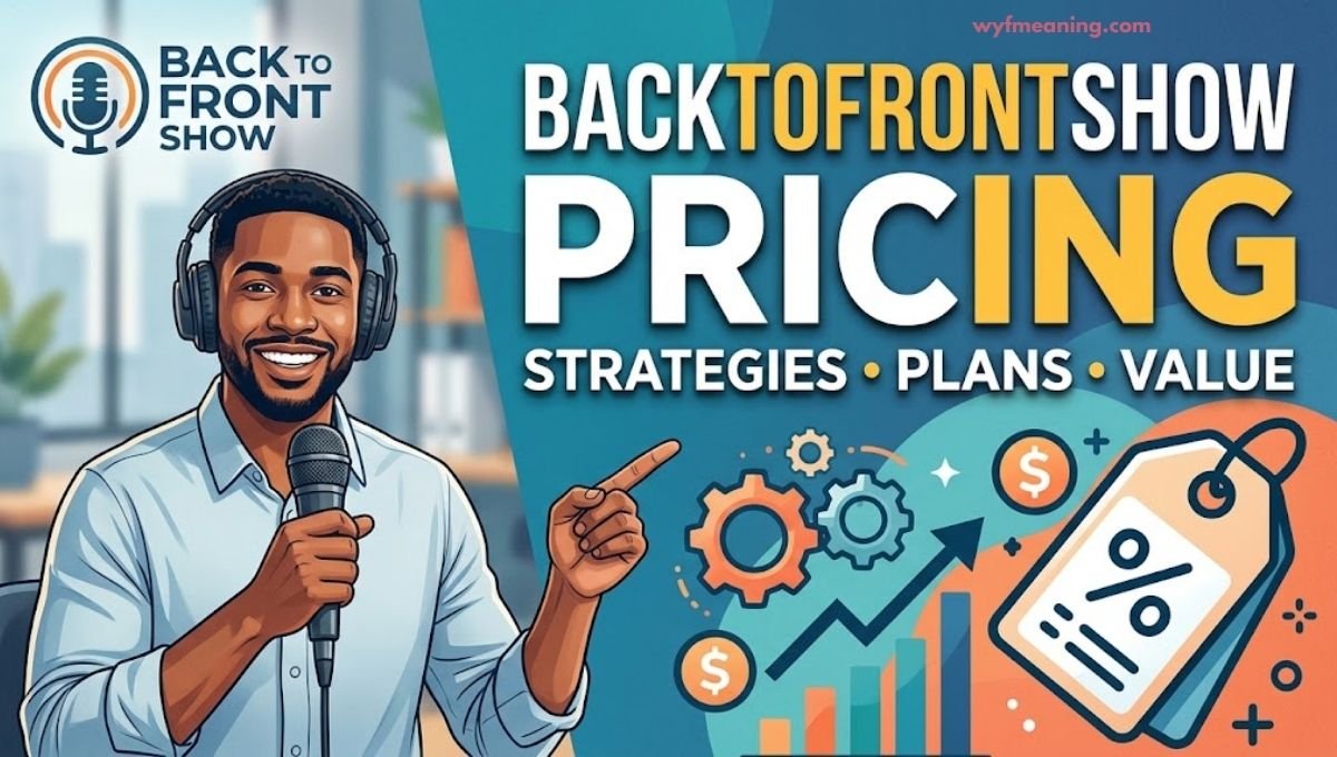 backtofrontshow pricing