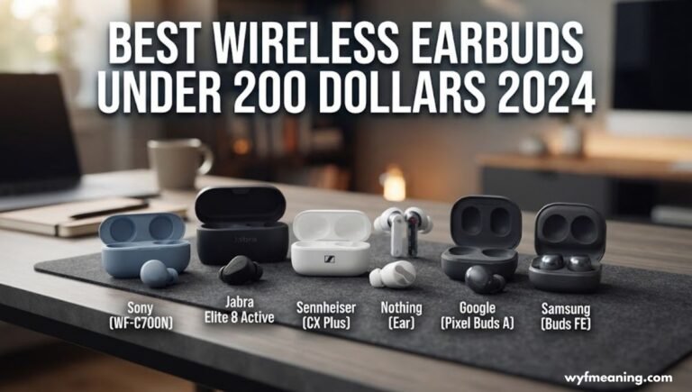 best wireless earbuds under 200 dollars 2024