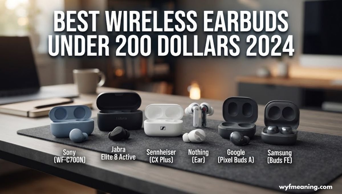 best wireless earbuds under 200 dollars 2024