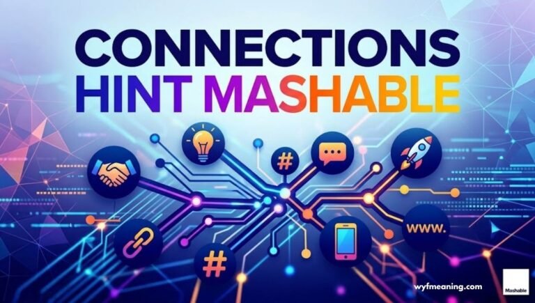 connections hint mashable